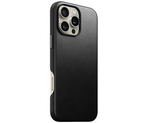 Nomad Traditional Leather Case iPhone 16 Pro Max Black - NM01388685