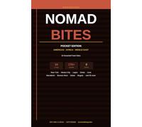 NomadBites Pocket Passport - Americas, Africa & Middle East: Eat Like a Local · Zero Tourist Traps · 34 Essential Food Cities