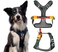 Nomadog Trailblazer Arnes Antitirones Perro Mediano con Asa - Ajuste Óptimo, Reflectante 3M, Aluminio No Oxidante, Materiales Reciclados - Ideal para Perros Activos (M)