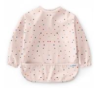 Nombear Baberos Bebé Impermeables con Mangas - Babero con Mangas Impermeable para BLW, desde 6 Meses, Fácil de Limpiar y de Secado Rápido