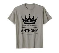 Nombre Anthony - Su Alteza Real Título Sarcástico Camiseta