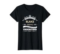 Nombre Blake - Es una Cosa de Blake Que no harías Camiseta gráfica económica, Mujer, Negro, S
