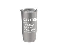 Nombre Carlton - Definición de nombre divertido - Diccionario de nombres Vaso térmico de acero inoxidable de doble pared