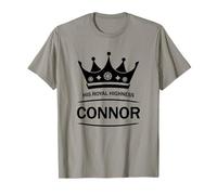 Nombre Connor - Su Alteza Real Título Sarcástico Camiseta