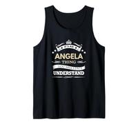 Nombre de Angela - es una Cosa Camiseta sin Mangas