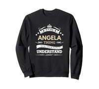 Nombre de Angela - es una Cosa Sudadera