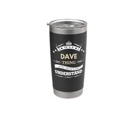 Nombre de Dave - Es una cosa de Dave que no harías Vaso térmico de acero inoxidable de doble pared