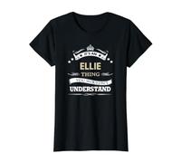 Nombre de Ellie: es una Cosa de Ellie Que no harías Camiseta gráfica económica, Mujer, Negro, L