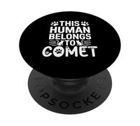 Nombre de gato Cometa Humano pertenece al nombre de gato Cometa PopSockets PopGrip Adhesivo