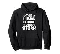 Nombre de gato Storm Human pertenece a Cat Name Storm Sudadera con Capucha