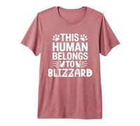 Nombre de Gato Ventisca Humano Pertenece al Nombre de Gato Blizzard Camiseta Premium