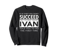 Nombre de Ivan, Broma Divertida, Navidad, cumpleaños, papá, Hombre, Padre Sudadera