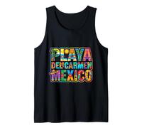 Nombre de la Ciudad de Playa del Carmen, Recuerdo de Viaje, Regalo turístico Camiseta sin Mangas