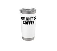 Nombre de la subvención de café de Grant personalizado Vaso térmico de acero inoxidable de doble pared