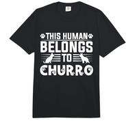 Nombre de Perro Churro Gift Belongs To Pet Dog Churro Comfort Colors Adult Heavyweight T-Shirt