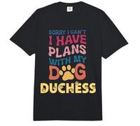 Nombre de Perro Duquesa Regalo Personalizado Busy with My Dog Duchess Comfort Colors Adult Heavyweight T-Shirt