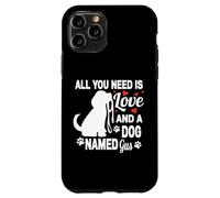 Nombre de Perro Personalizado Gus Cute Dog Pet Lover Carcasa para iPhone 11 Pro
