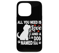 Nombre de Perro Personalizado Kiki Lindo Perro Amante de Las Mascotas Carcasa para iPhone 13 Pro