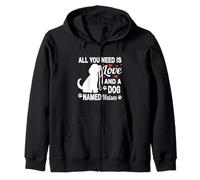 Nombre de Perro Personalizado Watson Lindo Perro Amante de Las Mascotas Sudadera con Capucha