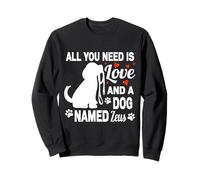Nombre de Perro Personalizado Zeus Cute Dog Pet Lover Sudadera