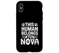 Nombre del gato Nova Human pertenece al nombre del gato Nova Carcasa para iPhone X/XS