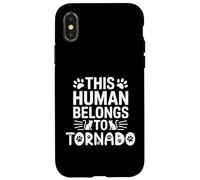 Nombre del gato Tornado Human pertenece al nombre del gato Tornado Carcasa para iPhone X/XS