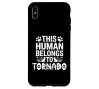 Nombre del gato Tornado Human pertenece al nombre del gato Tornado Carcasa para iPhone XS Max
