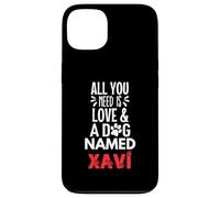 Nombre del perro Xavi: ¡Todo lo que necesitas es amor! Carcasa para iPhone 13