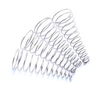Nombre del producto: Resorte de compresión cónico Diámetro de alambre 0,3, 4, 5, 7, 8, 9, 1,0-2mm, resortes torre acero inoxidable 304, presión resorte compresión cono cónico(1x18-23x30-6 4Pcs)