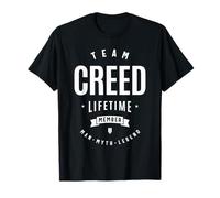 Nombre Divertido Creed, Miembro vitalicio de Team Creed Camiseta