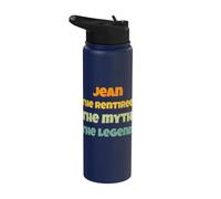 Nombre divertido para jubilarse de Jean Jubilado Stainless Steel Insulated Water Bottle
