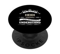 Nombre Heidi - es Algo Que no harías PopSockets PopGrip Adhesivo