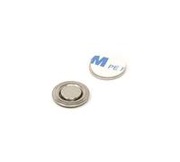 Nombre Insignia Magnet Con Adhesivo Para Negocios, Oficinas, Eventos, Escaparates - 17mm de Diámetro
