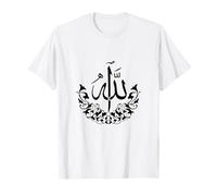Nombre musulmán Allah en escritura árabe, Islam Alhamdulillah Camiseta
