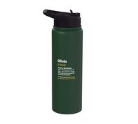 Nombre Olivia con texto personalizado para mujer Definition Name Stainless Steel Insulated Water Bottle