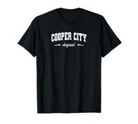 Nombre Original de Cooper City Florida Retro Camiseta