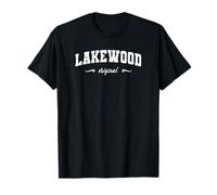 Nombre Original de Lakewood California Retro Hometown Lakewood Camiseta