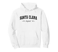Nombre Original de Santa Clara California Retro Ciudad Natal Sudadera con Capucha