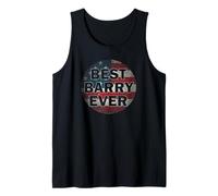 Nombre Personalizado Barry I Love Barry USA Estilo Vintage Camiseta sin Mangas