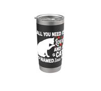 Nombre personalizado del gato Zeus Cute Kitten Pet Lover Vaso térmico de acero inoxidable de doble pared