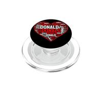 Nombre Personalizado Donald I Love Donald Vintage PopSockets PopGrip para MagSafe