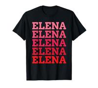 Nombre Personalizado Elena I Love Elena Vintage Camiseta