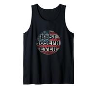 Nombre Personalizado Joseph I Love Joseph USA Vintage Style Camiseta sin Mangas