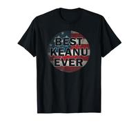 Nombre Personalizado Keanu I Love Keanu USA Vintage Style Camiseta