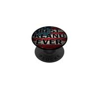 Nombre Personalizado Keanu I Love Keanu USA Vintage Style PopSockets PopGrip Adhesivo