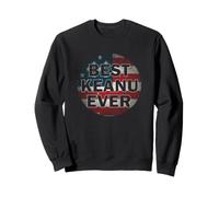 Nombre Personalizado Keanu I Love Keanu USA Vintage Style Sudadera