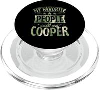 Nombre Personalizado My Favorite People Call Me Cooper PopSockets PopGrip para MagSafe