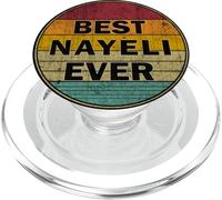 Nombre Personalizado Nayeli I Love Nayeli Retro Vintage Style PopSockets PopGrip para MagSafe