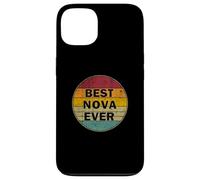 Nombre Personalizado Nova I Love Nova Retro Vintage Style Carcasa para iPhone 13