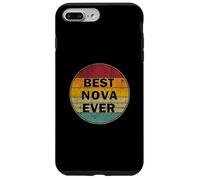 Nombre Personalizado Nova I Love Nova Retro Vintage Style Carcasa para iPhone 7 Plus/8 Plus